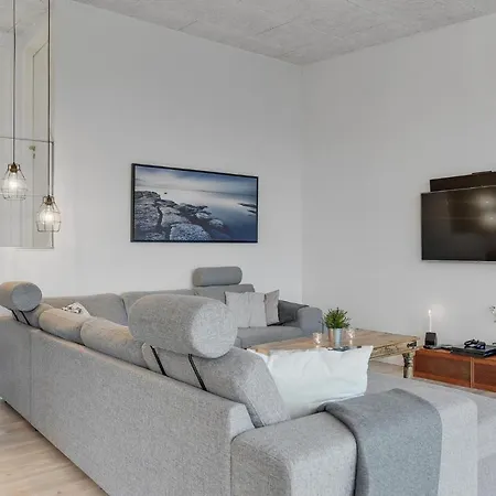 Schönes Haus In Sjølund Mit Küche *